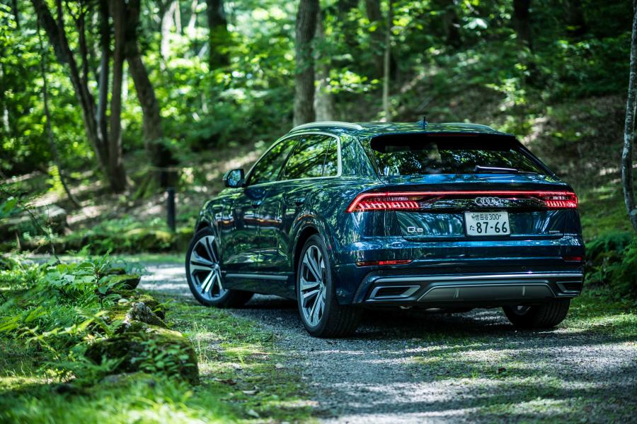  Audi Q8 55 TFSI Quattro S-Line 2019 года  (JP) (фото 15 из 37)